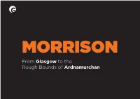 From Glasgow to the Rough Bounds of Ardnamurchan from Glasgow to the Rough Bounds of Ardnamurchan
