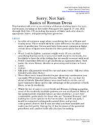 Sorry, Not Sari