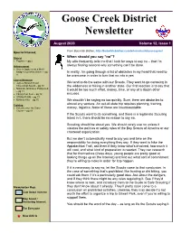 Goose Creek District Newsletter