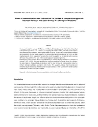 Influentials׳ in Twitter: a Comparative Approach Between Portugal And