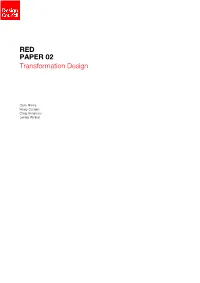 Transformation Design