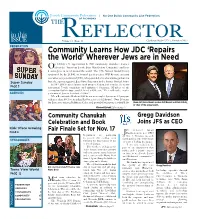 Community Learns How JDC 'Repairs the World' Wherever Jews Are In