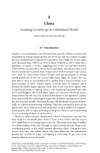 Learning to Catch up in a Globalized World
