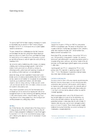 Operating Review