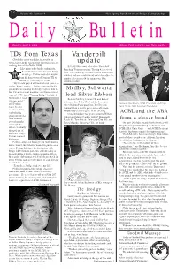 Vanderbilt Update