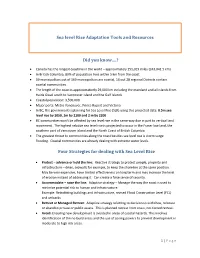 Four Strategies for Dealing with Sea Level Rise