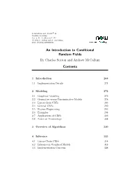 Conditional Random Fields by Charles Sutton and Andrew Mccallum