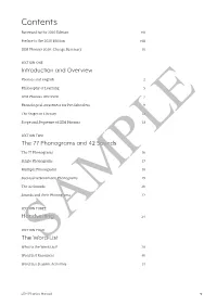 Contents Foreword to the 2020 Edition Vii