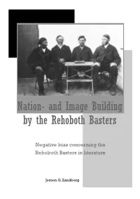 Nation- and Image Building by the Rehoboth Basters
