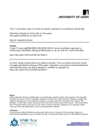 A Levels-Of-Selection Approach to Evolutionary Individuality