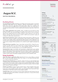 Aegon N.V. Aegon N.V