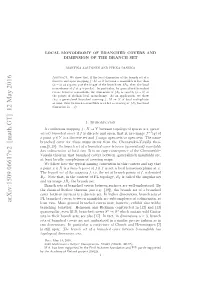 Arxiv:1509.06617V2 [Math.GT] 12 May 2016 Point a Maps