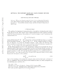 Optimal Transport Maps on Alexandrov Spaces Revisited 3