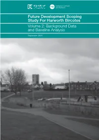 Harworth Bircotes Volume 2: Background Data and Baseline Analysis