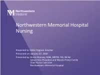NMH Nursing Professional Development Pathway Overview