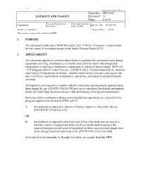 LOCKOUT and TAGOUT Identifier