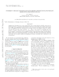 Arxiv:1606.03939V2 [Astro-Ph.HE] 20 Sep 2016 P0(X) and P1(X) for Its Detection Statistic X
