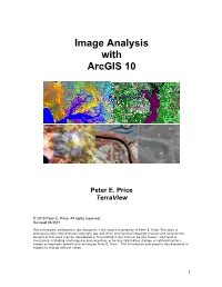 Image Analysis with Arcgis 10