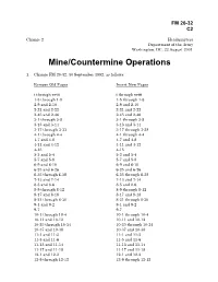 Mine/Countermine Operations