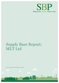 Supply Base Report V1.1 MLT FINAL