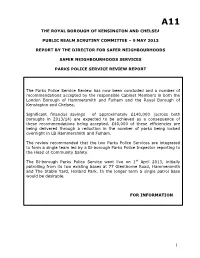 Use This Template to Draft a Cabinet Or Committee Report