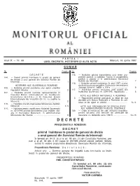 Monitorul Oficial Partea I