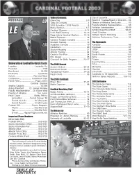 4 Table of Contents