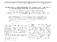Method for Estimating the in Situ Growth Rate for a Large Pelagic Diatom of Rhizosoleniacea