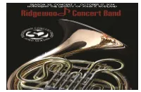 RCB October, 2014 Concert