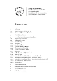 Schulprogramm