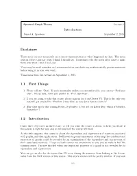 Course Introduction