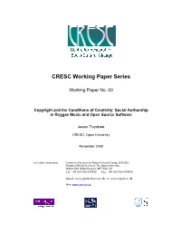 CRESC Working Paper Series