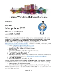 Memphis in 2023