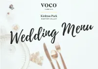 Wedding Menus Are Completely Shared Table Menu: Flexible and Customisable