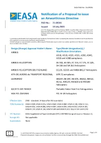 Notification of a Proposal to Issue an Airworthiness Directive