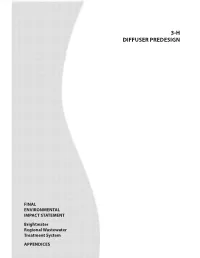 3-H Diffuser Predesign