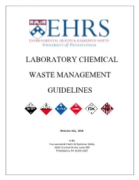 Laboratory Chemical Waste Management Guidelines