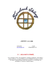 Stiftet 3.10.1998