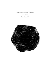 Bastian Michel, "Mathematics of NRC-Sudoku,"