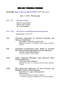 Final Program