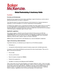 Global Restructuring & Insolvency Guide