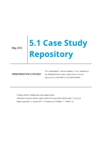 5.1 Case Study Repository