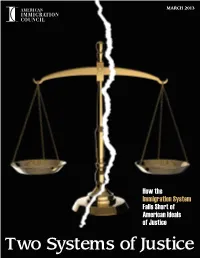 Two Systems of Justice