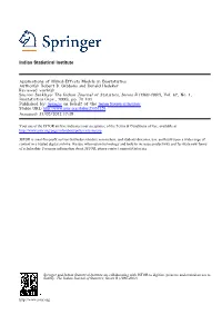 Applications of Mixed-Effects Models in Biostatistics Author(S): Robert D