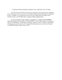 Clark M. Clifford Oral History Interview V, 12/15/69, by Joe B