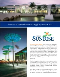 Human Resources Director