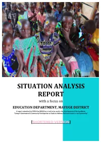 Situation Analysis Report