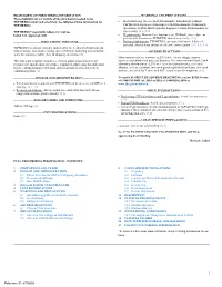 Tepotinib) Tablets, for Oral Use Any Severity