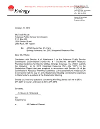 2012 IRP Filing 103112.Pdf