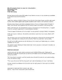 BN Will Not Give Anwar an Easy Run in By-Election Malaysiakini.Com Aug 4, 2008 Chan Kok Leong